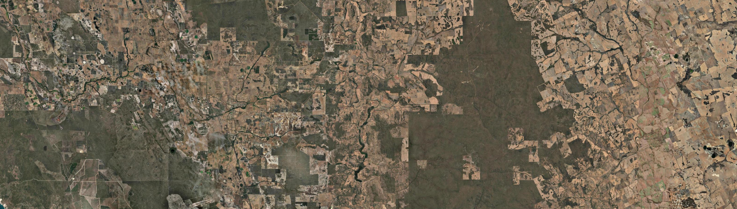 Aerial view of Bindoon, WA