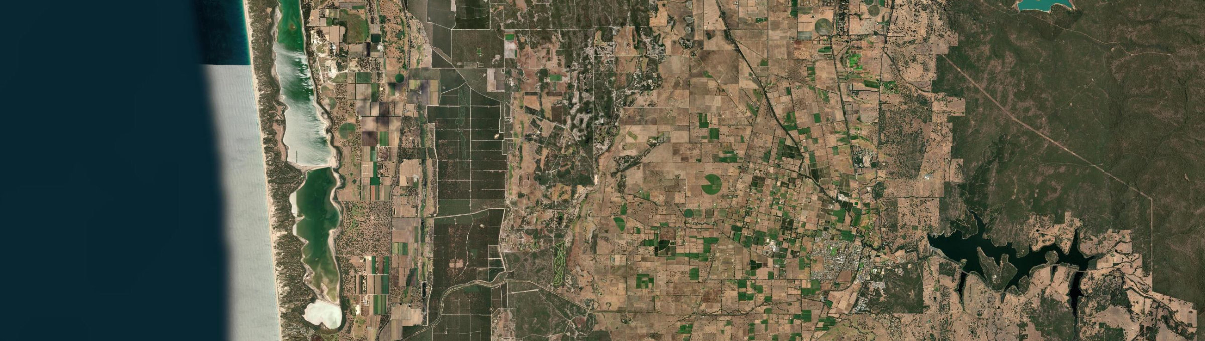Aerial view of Uduc, WA