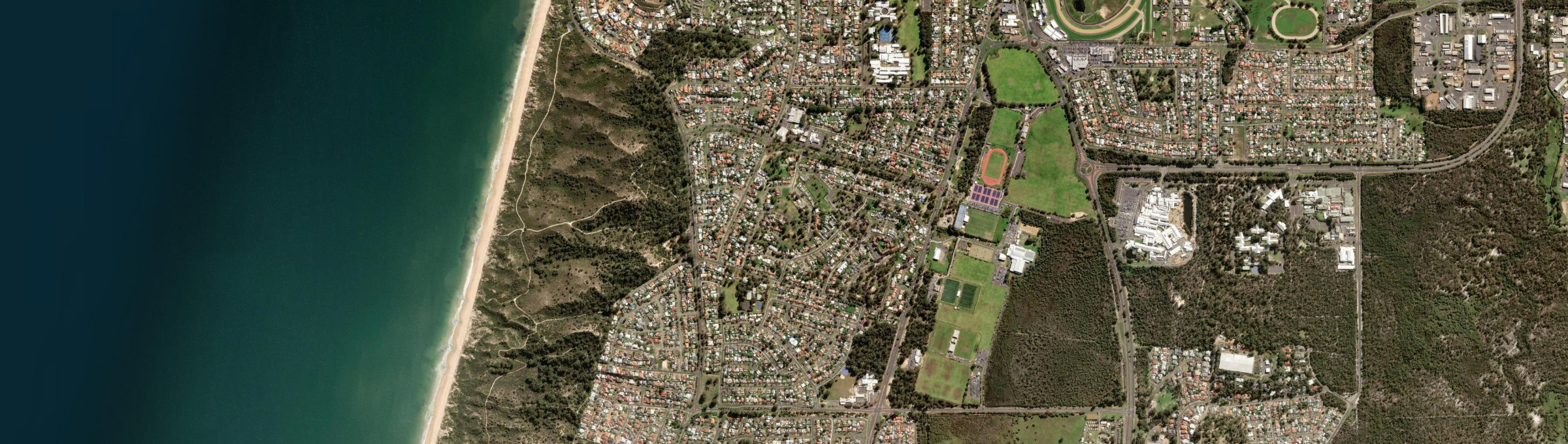 Aerial view of Withers, WA