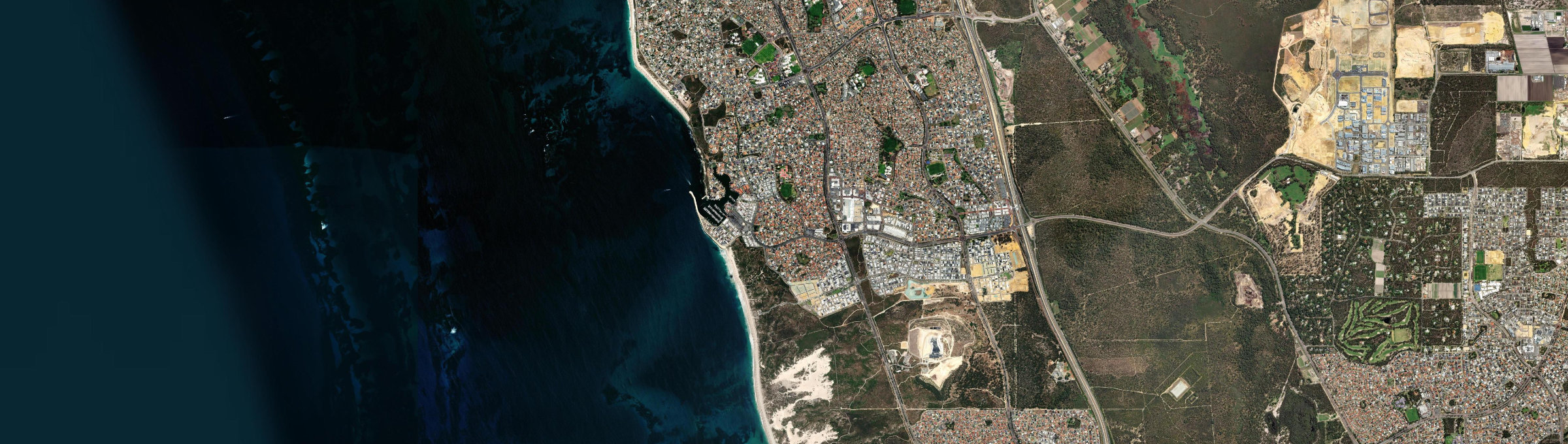 Aerial view of Mindarie (WA), WA