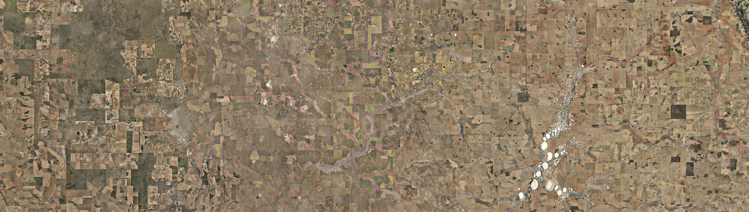 Aerial view of Miling, WA