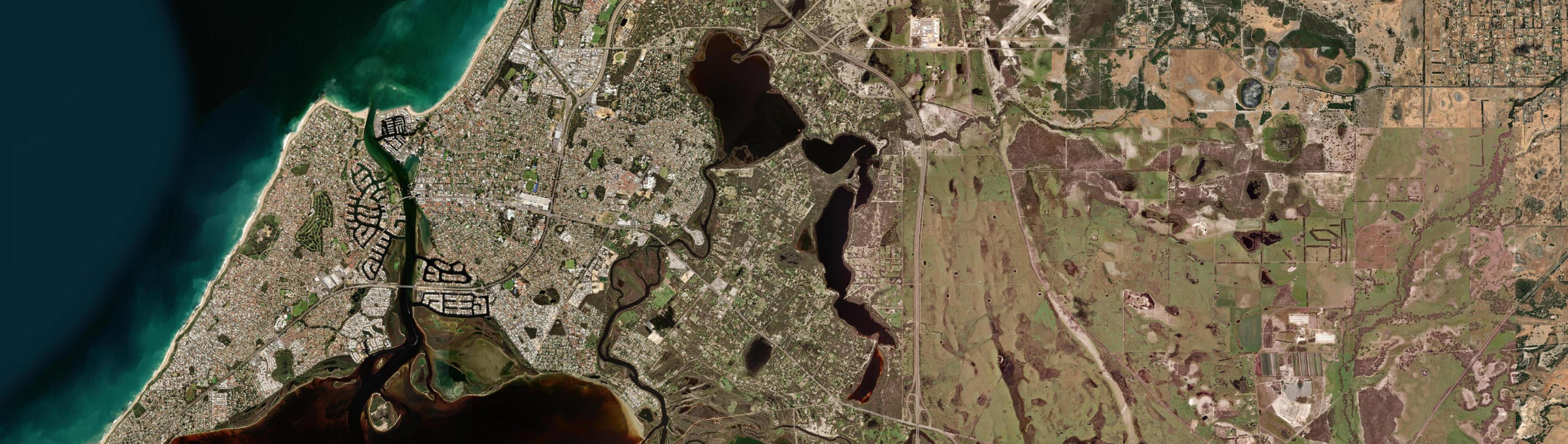 Aerial view of Barragup, WA