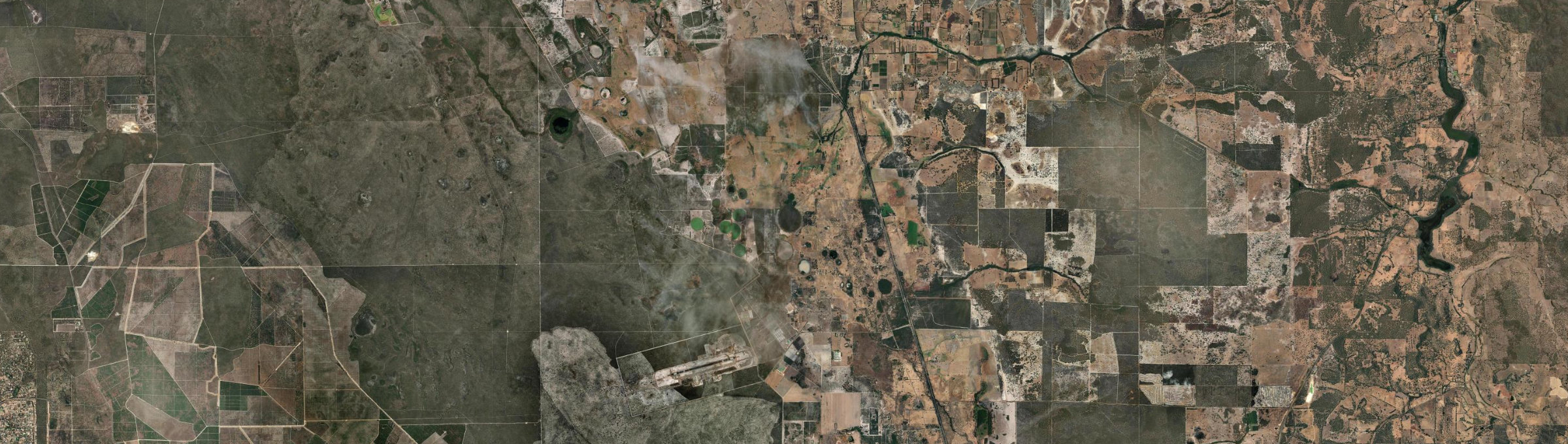 Aerial view of Bambun, WA