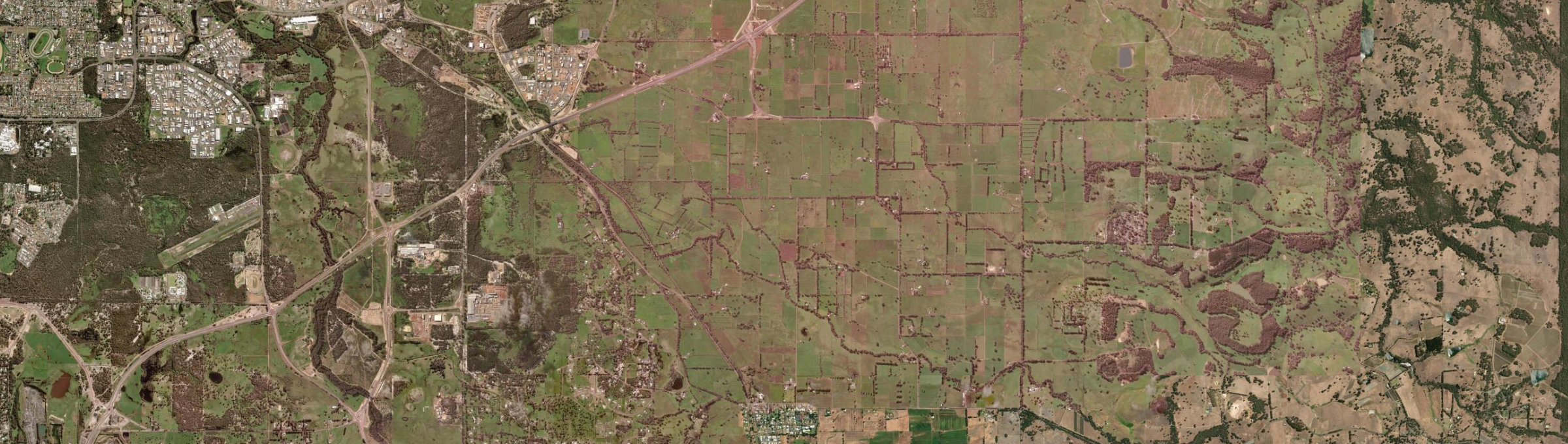 Aerial view of Paradise (WA), WA