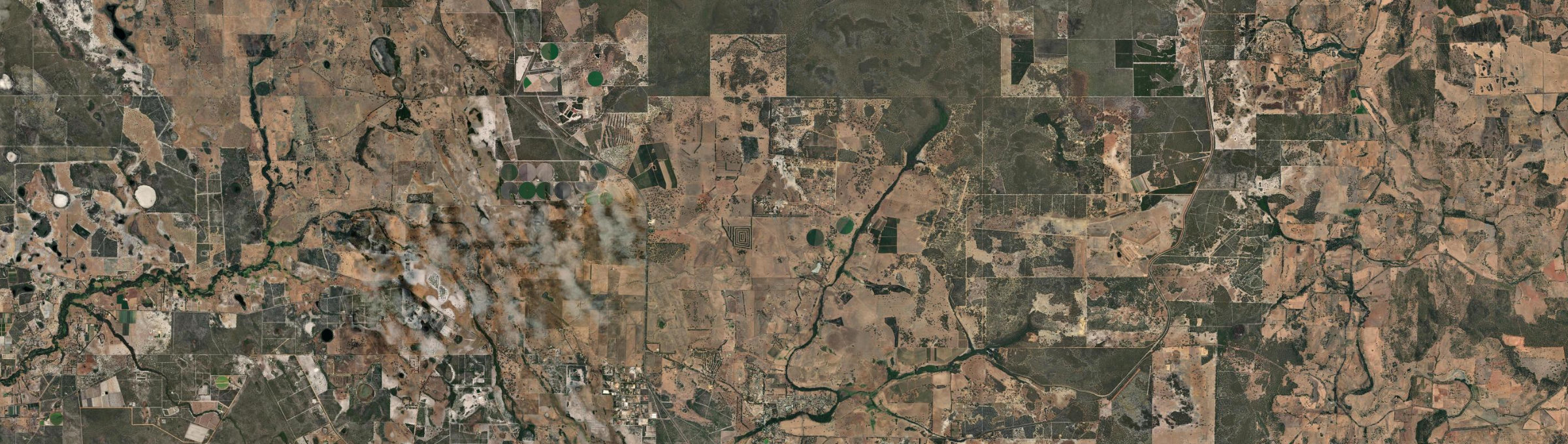 Aerial view of Ginginup, WA