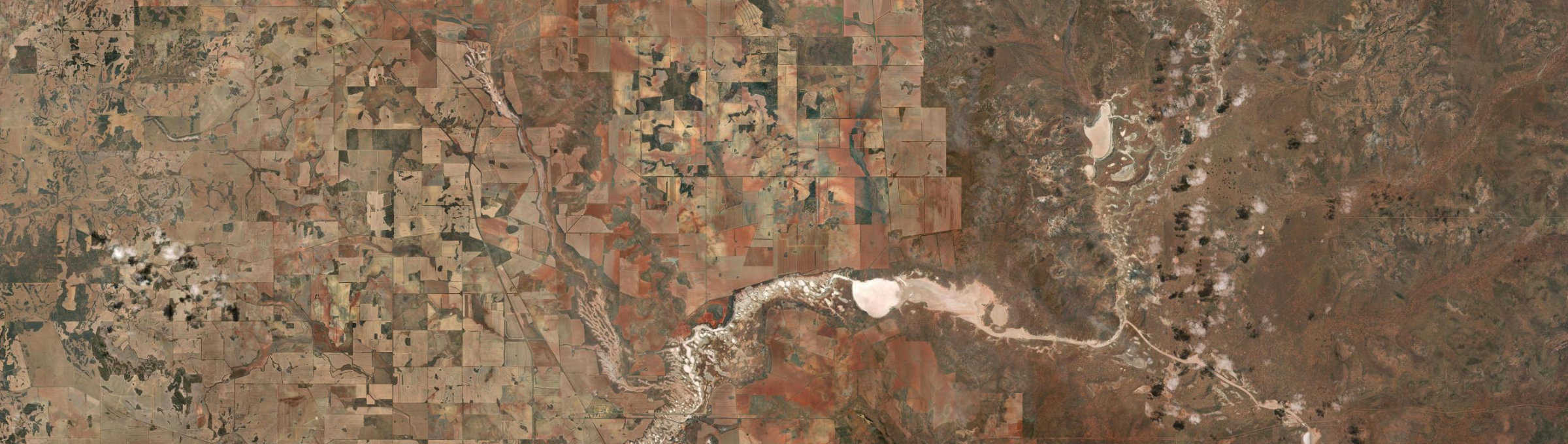 Aerial view of Pintharuka, WA