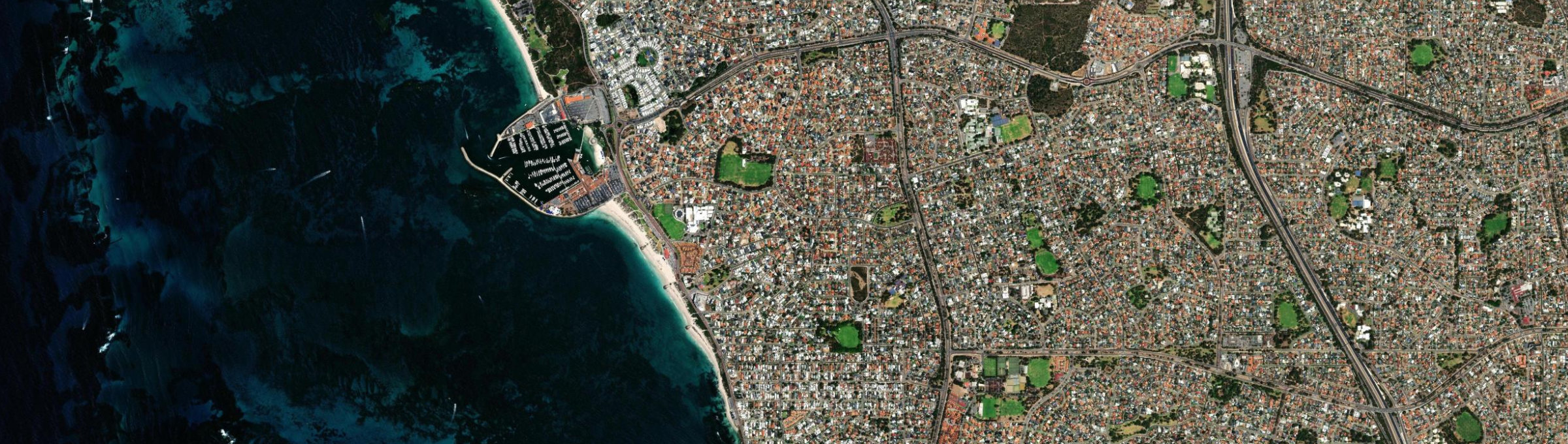 Aerial view of Sorrento (WA), WA