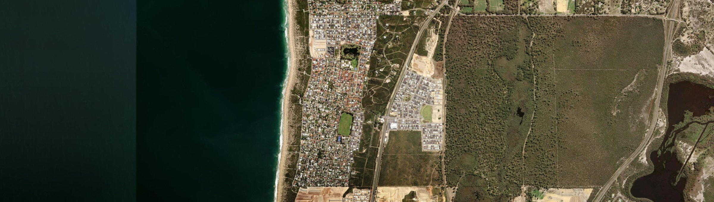 Aerial view of Singleton (WA), WA