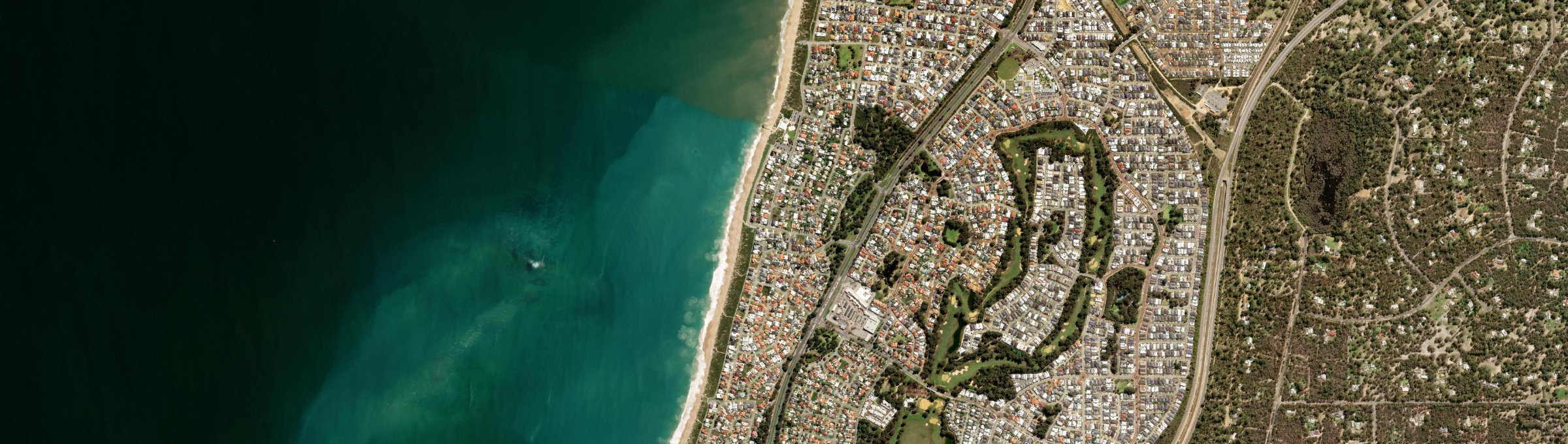 Aerial view of San Remo (WA), WA