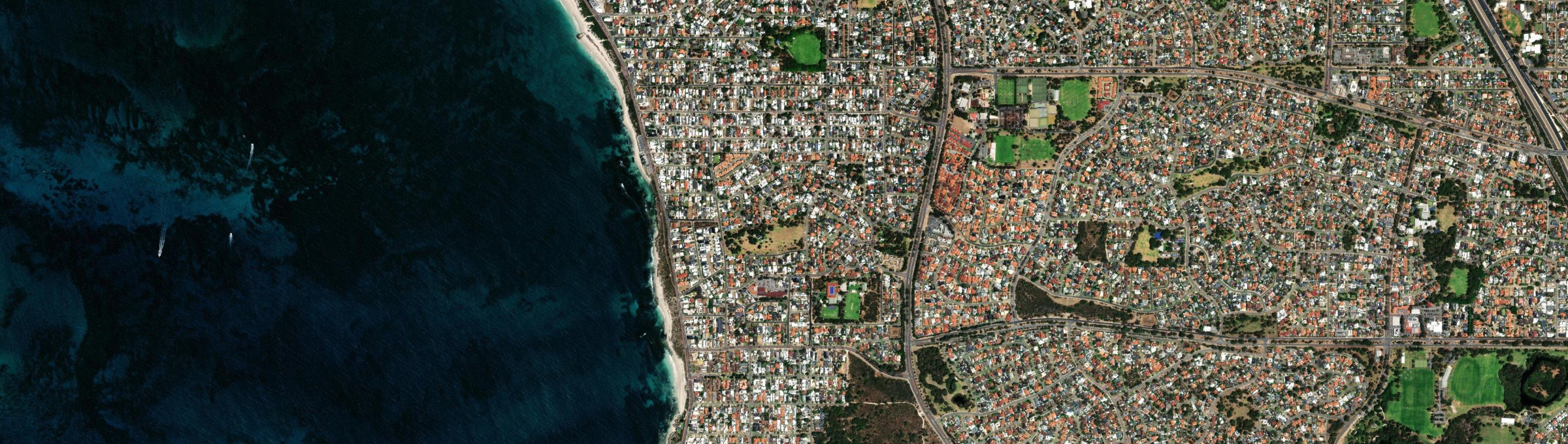 Aerial view of Marmion, WA