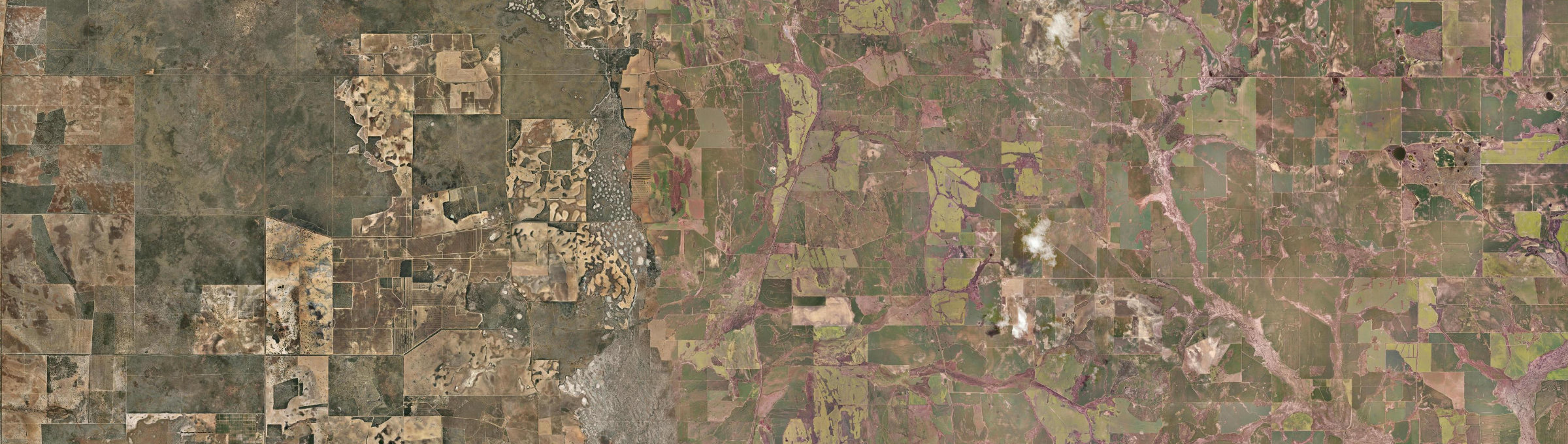 Aerial view of Namban, WA