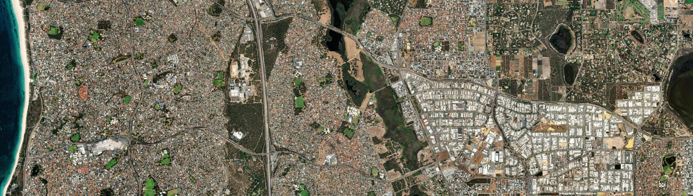 Aerial view of Woodvale (WA), WA