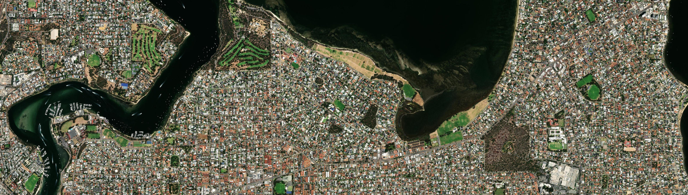 Aerial view of Attadale, WA