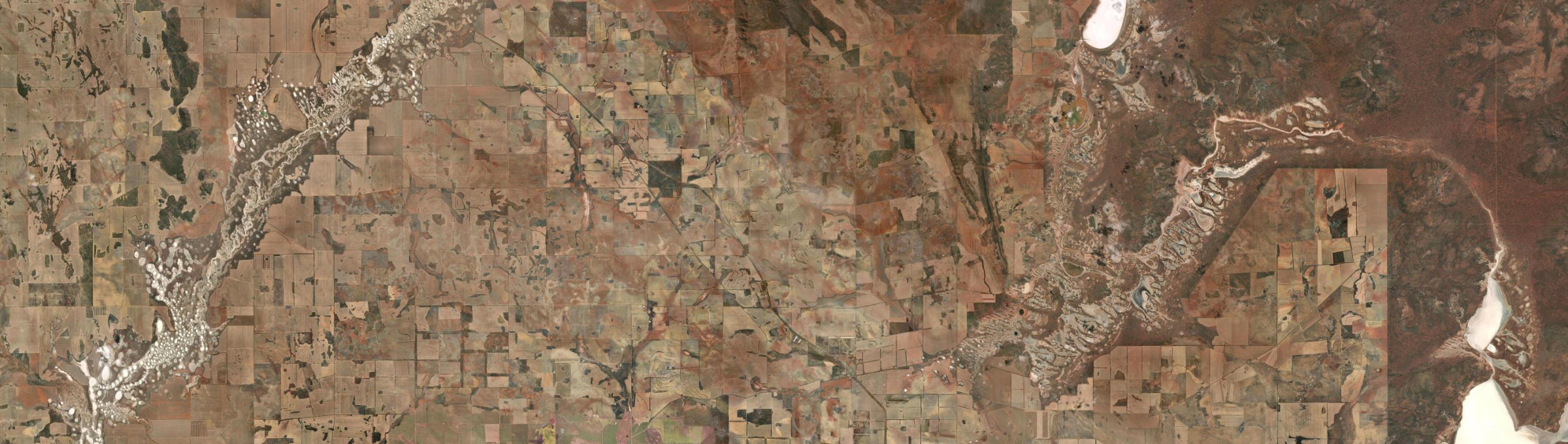 Aerial view of Bowgada, WA