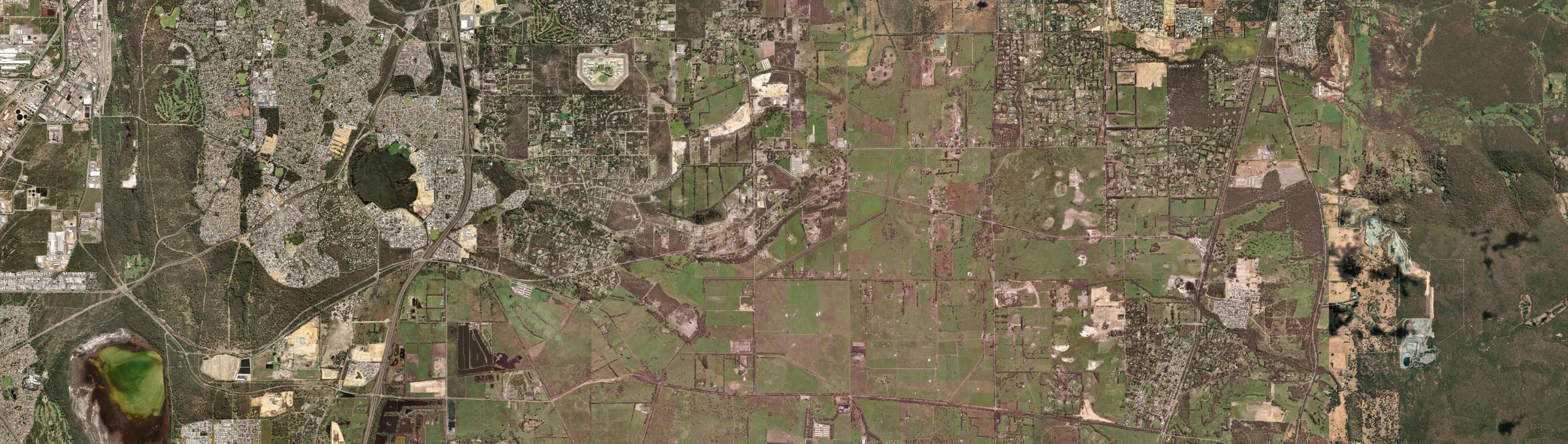Aerial view of Oldbury, WA