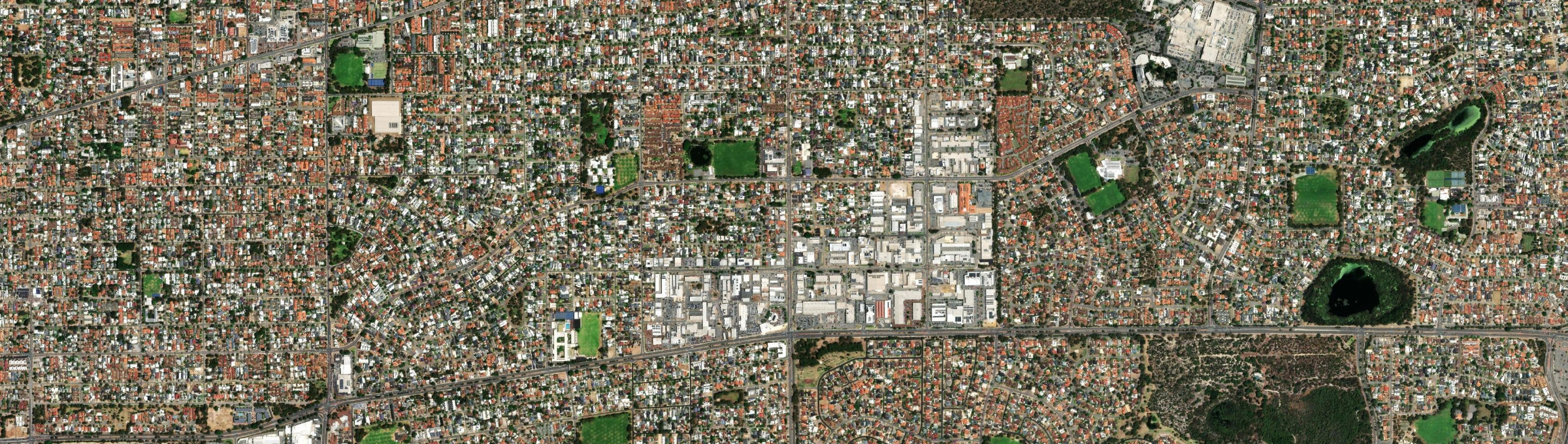 Aerial view of Myaree, WA