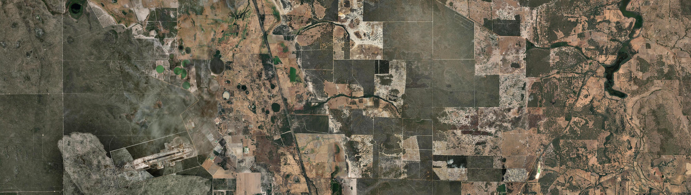 Aerial view of Breera, WA
