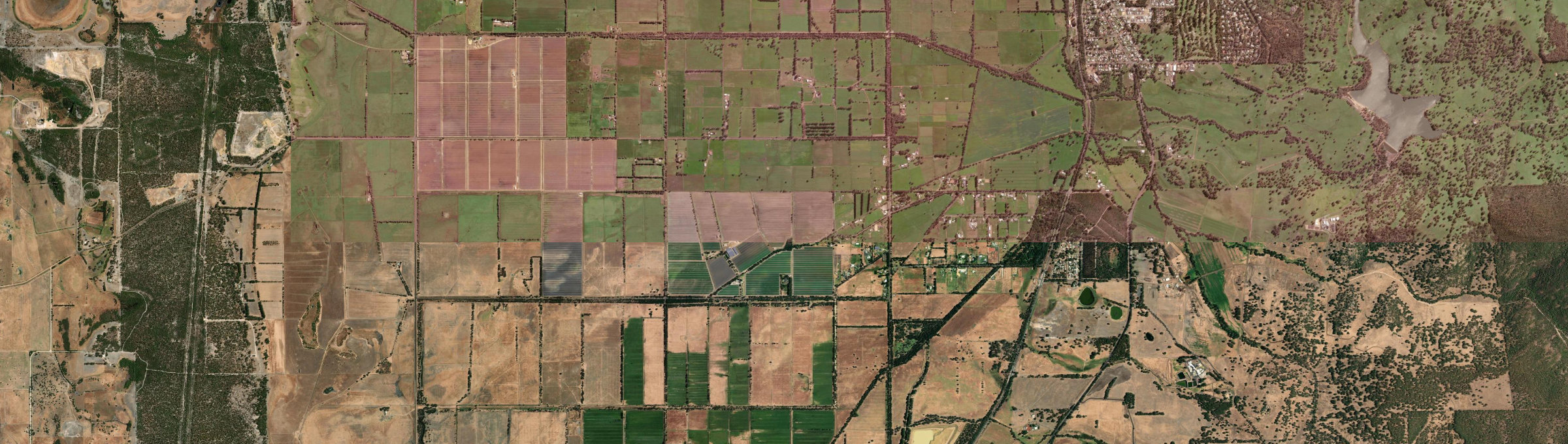 Aerial view of Hamel, WA