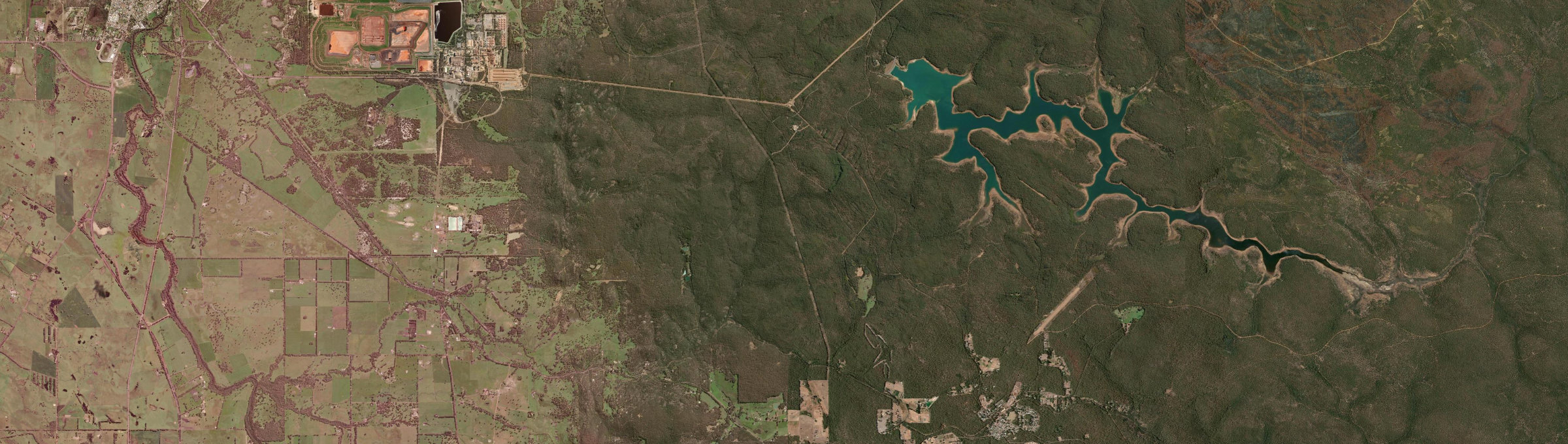 Aerial view of Marrinup, WA