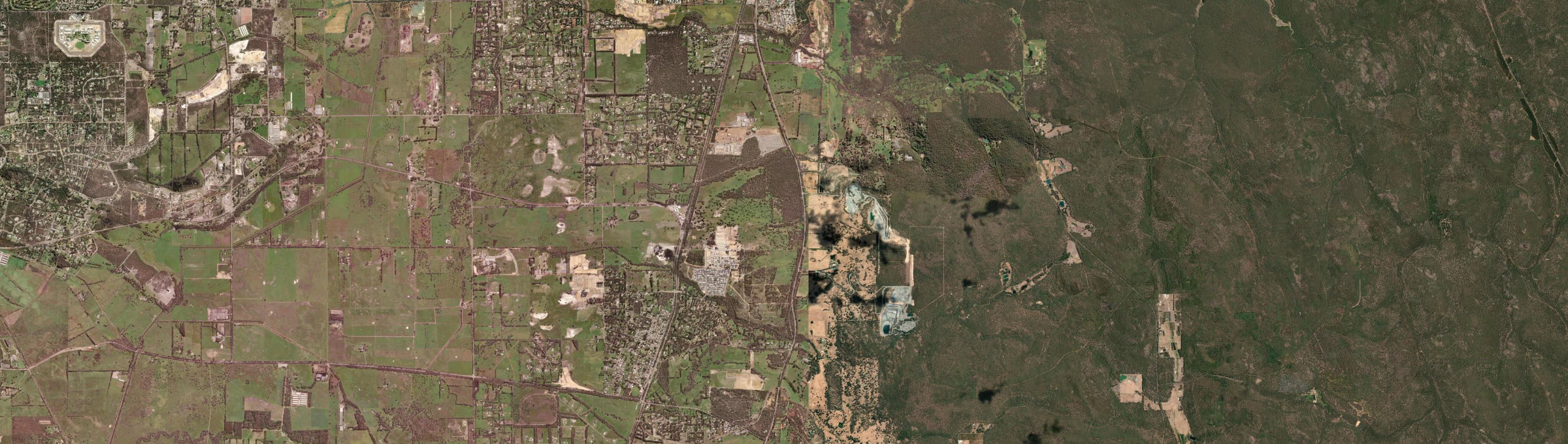 Aerial view of Whitby, WA