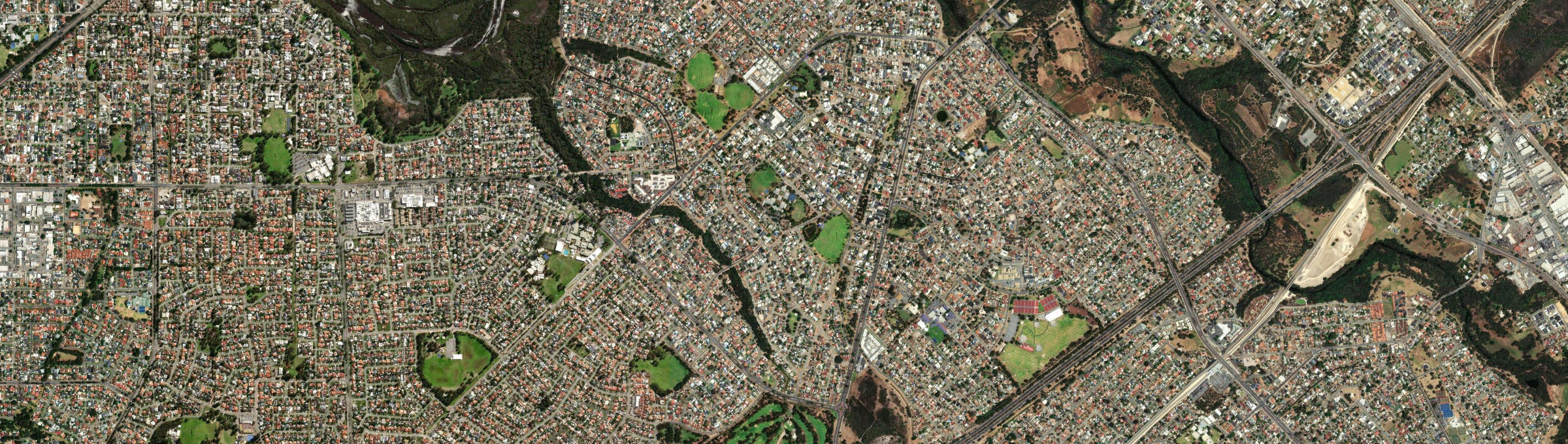 Aerial view of Lynwood (WA), WA