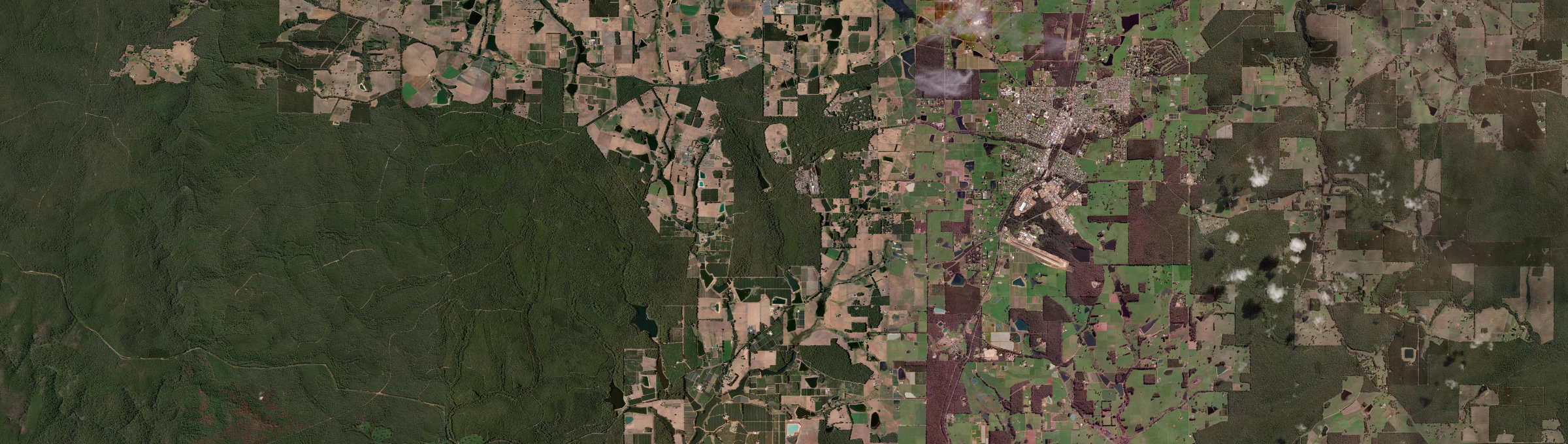 Aerial view of Deanmill, WA