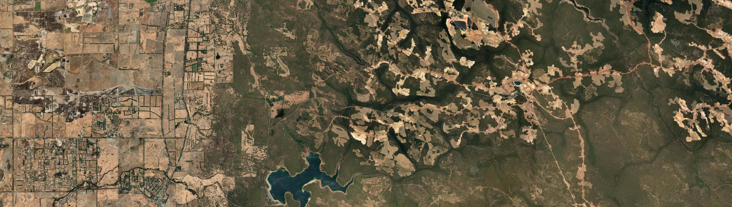 Aerial view of Myara, WA