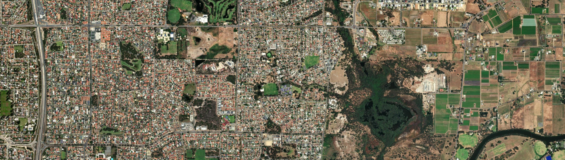 Aerial view of Lockridge, WA