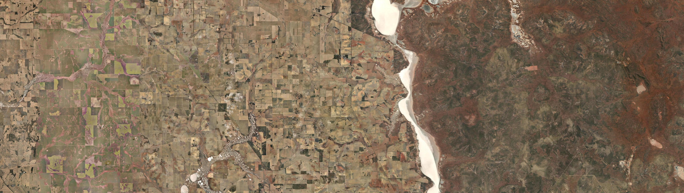 Aerial view of Bunjil, WA