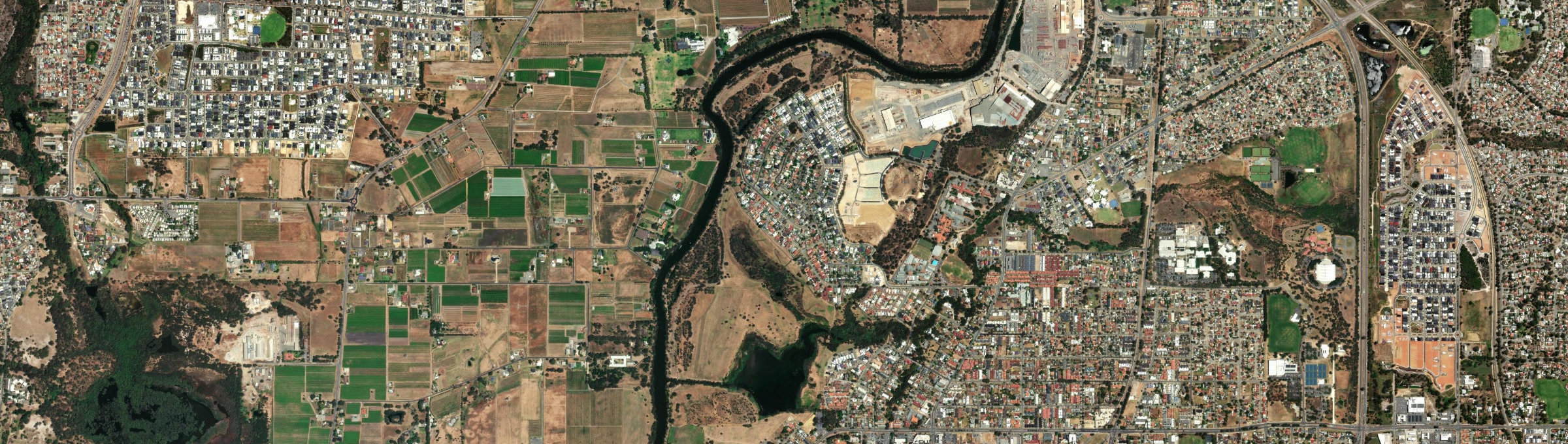 Aerial view of Viveash, WA