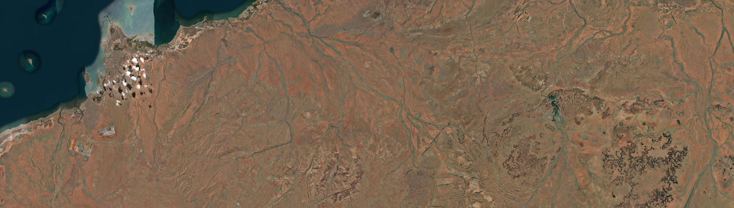Aerial view of Maitland (WA), WA