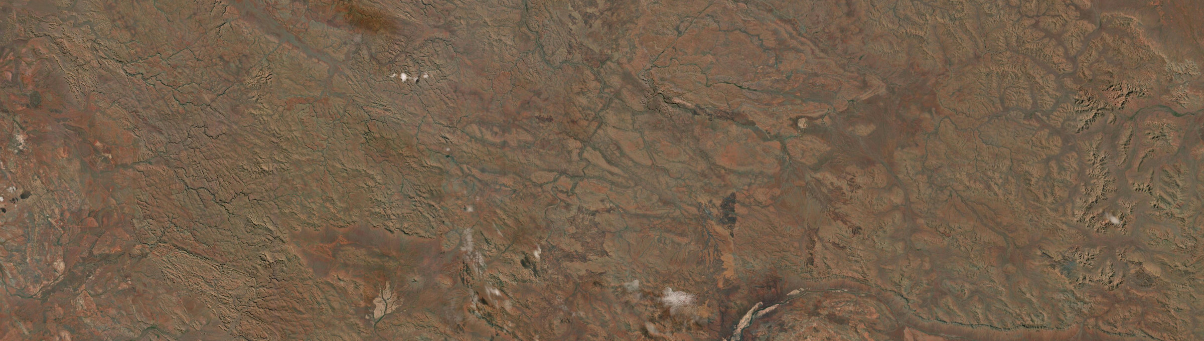 Aerial view of Hamersley Range, WA