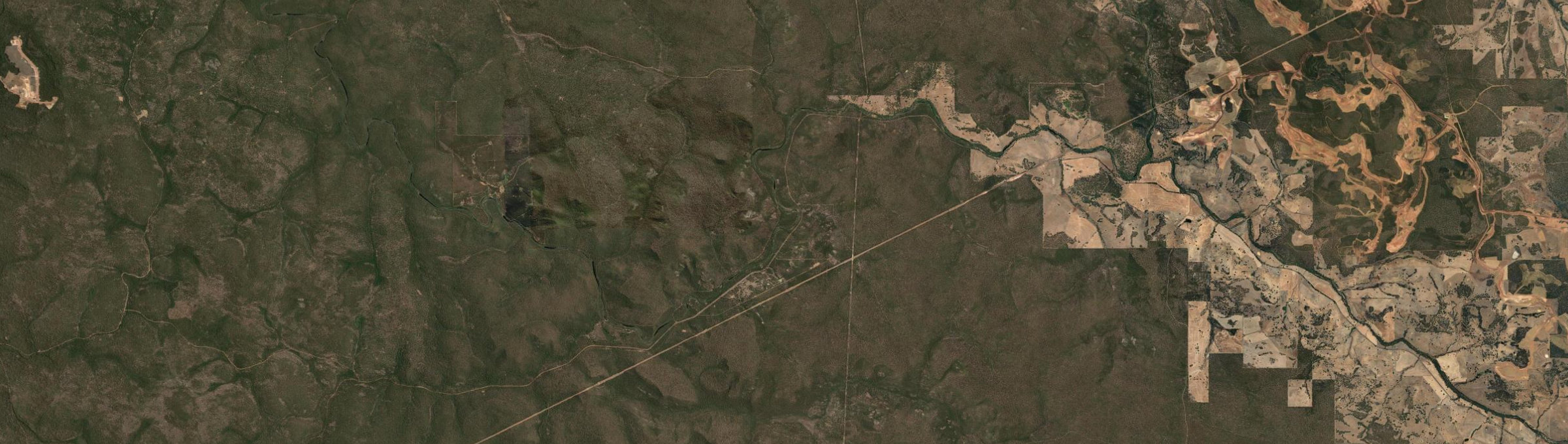 Aerial view of Upper Murray, WA