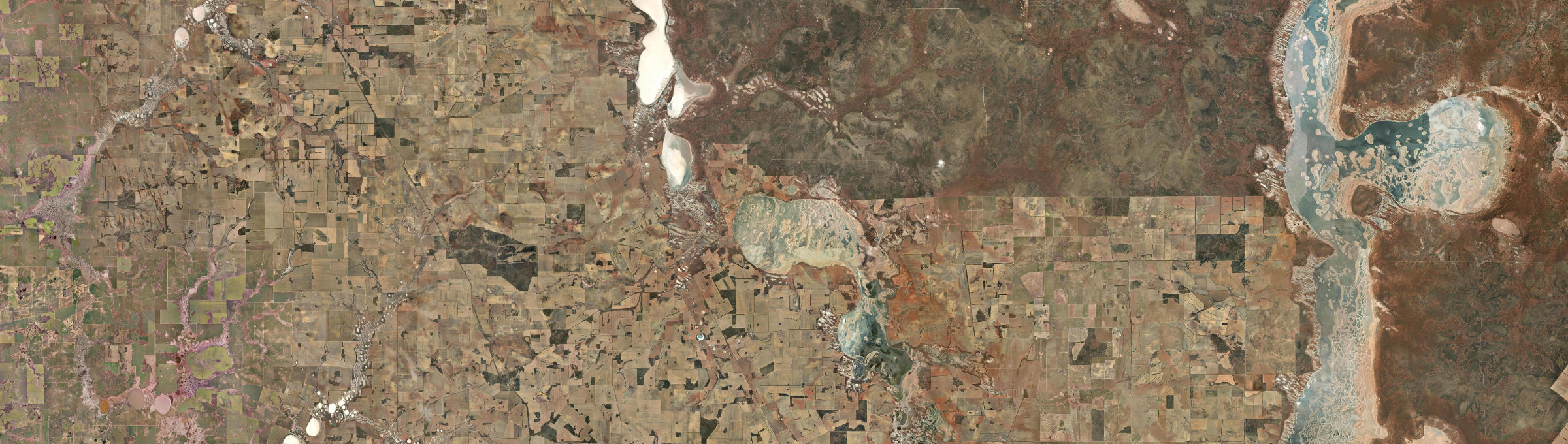Aerial view of Jibberding, WA