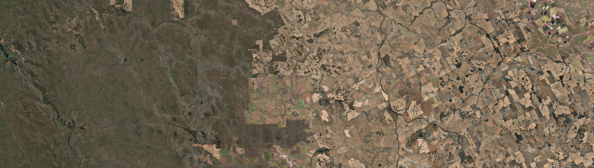 Aerial view of Talbot (WA), WA