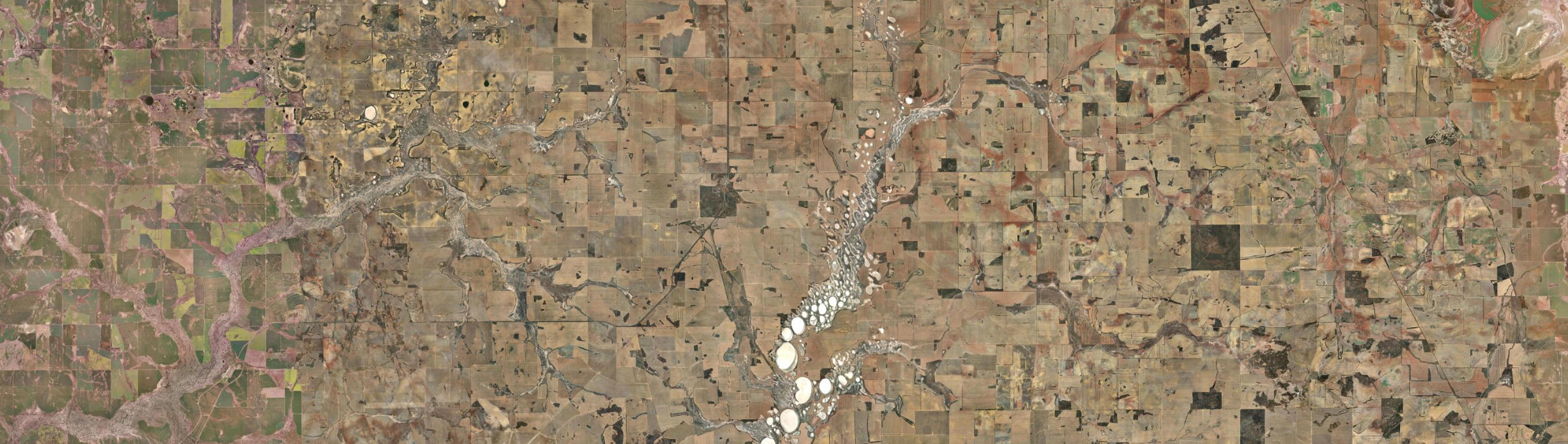 Aerial view of Pithara, WA