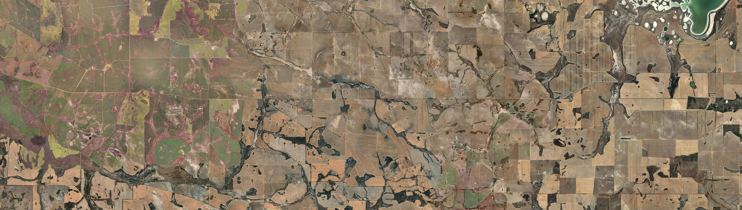 Aerial view of Carani, WA