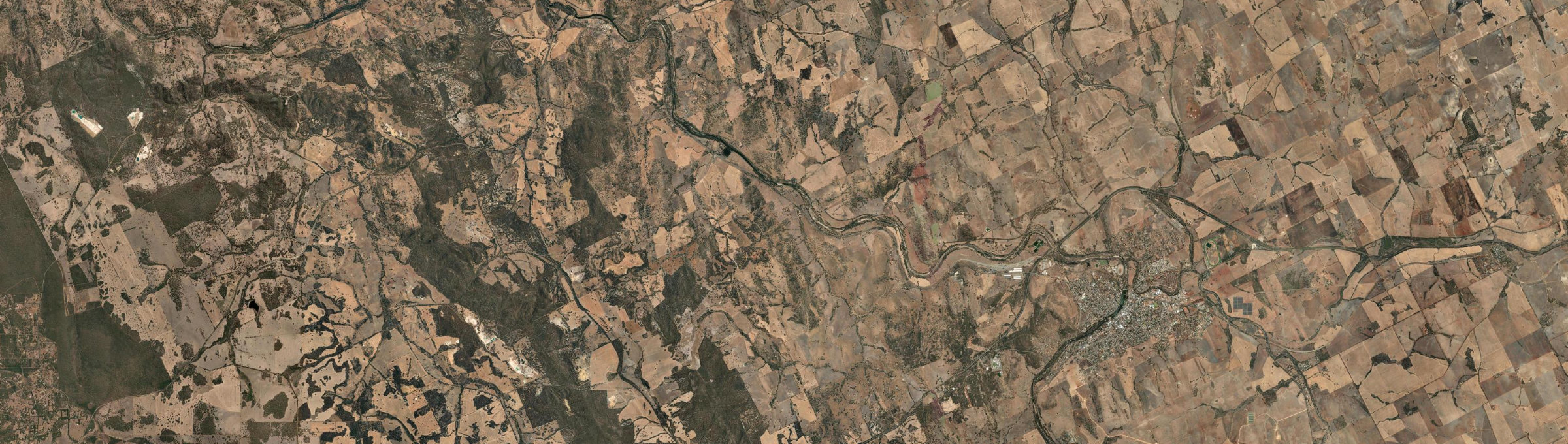 Aerial view of Katrine, WA