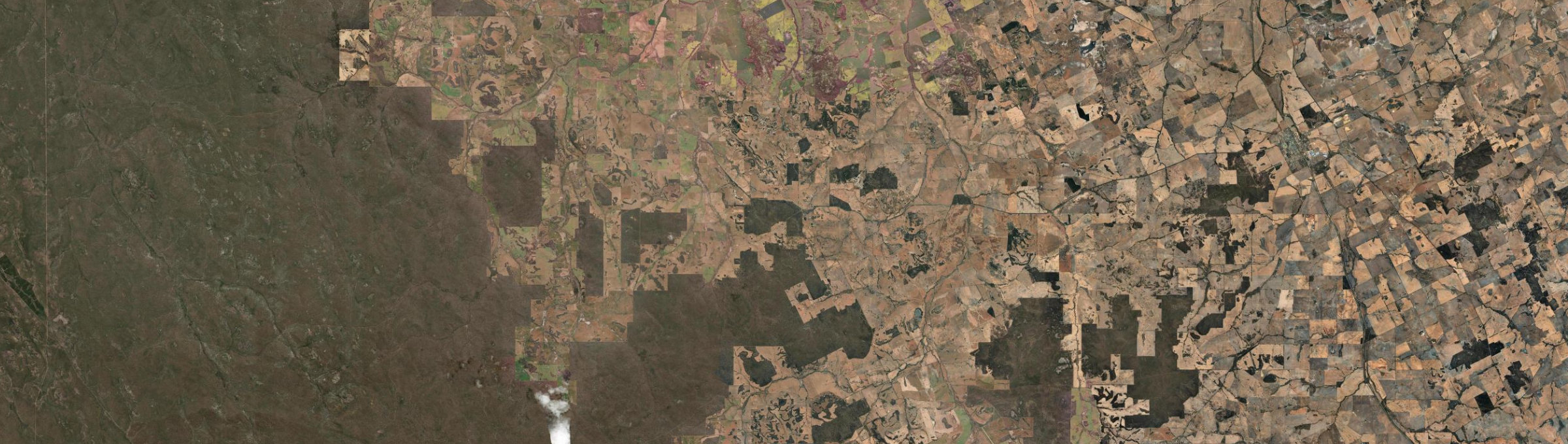 Aerial view of Jelcobine, WA