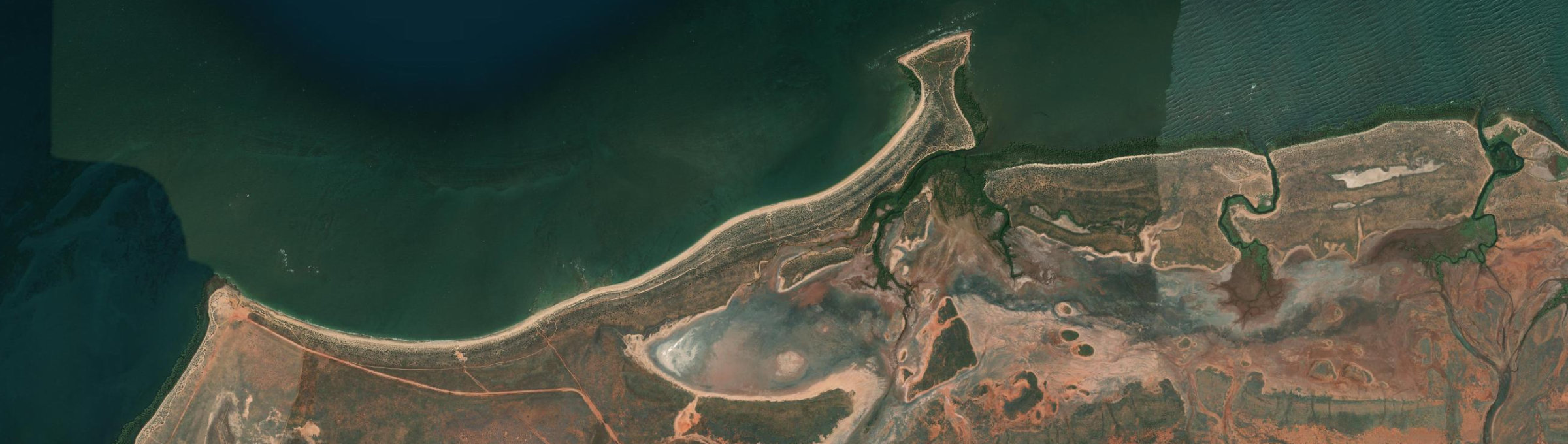 Aerial view of Gnoorea, WA