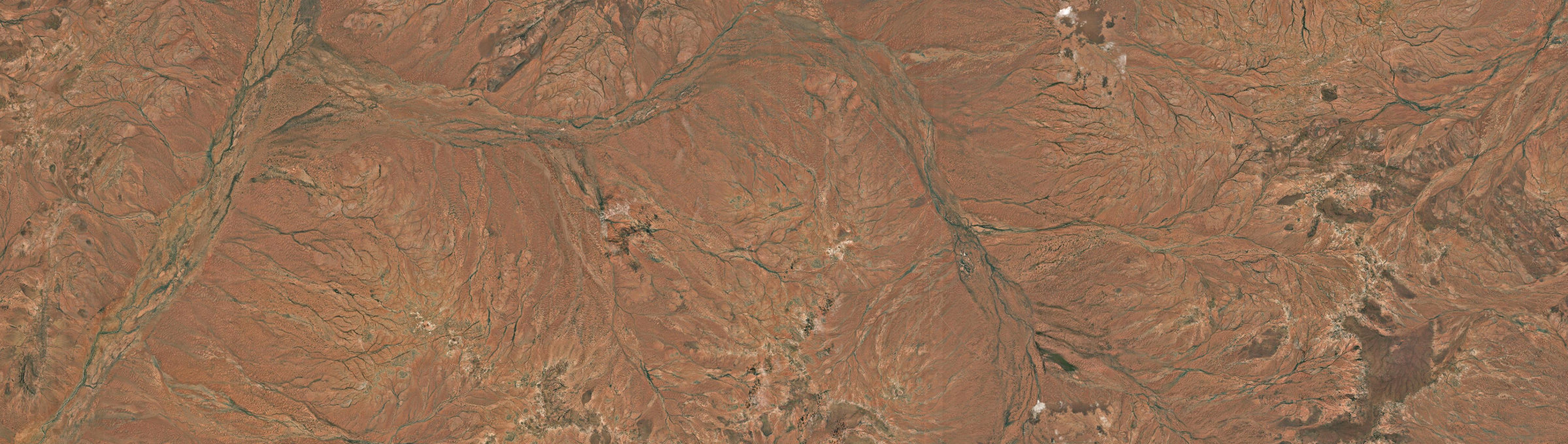Aerial view of East Murchison, WA