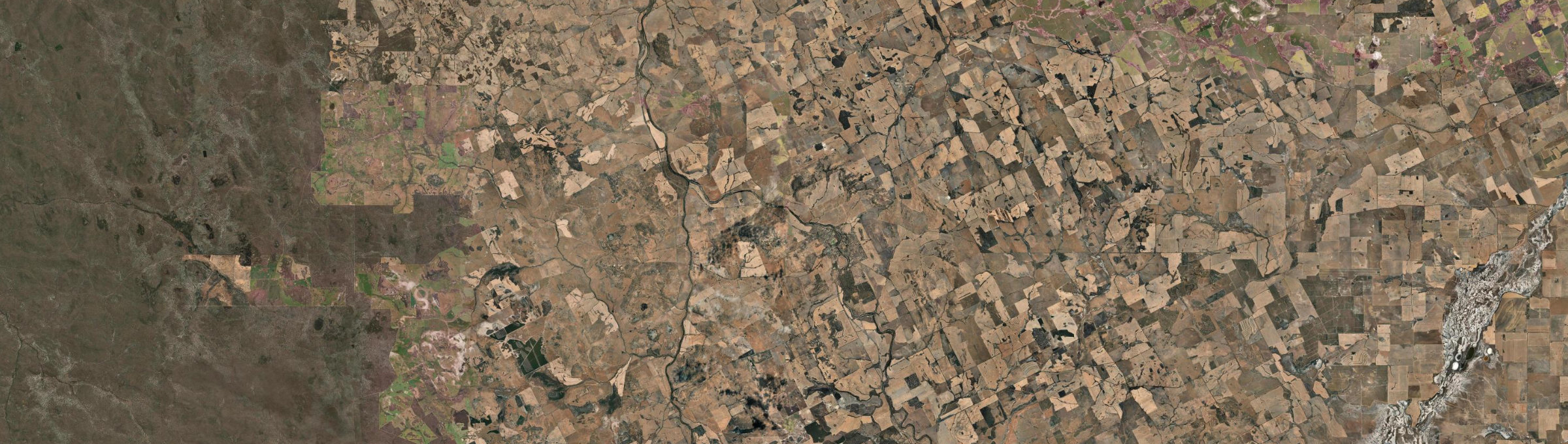 Aerial view of Beverley (WA), WA