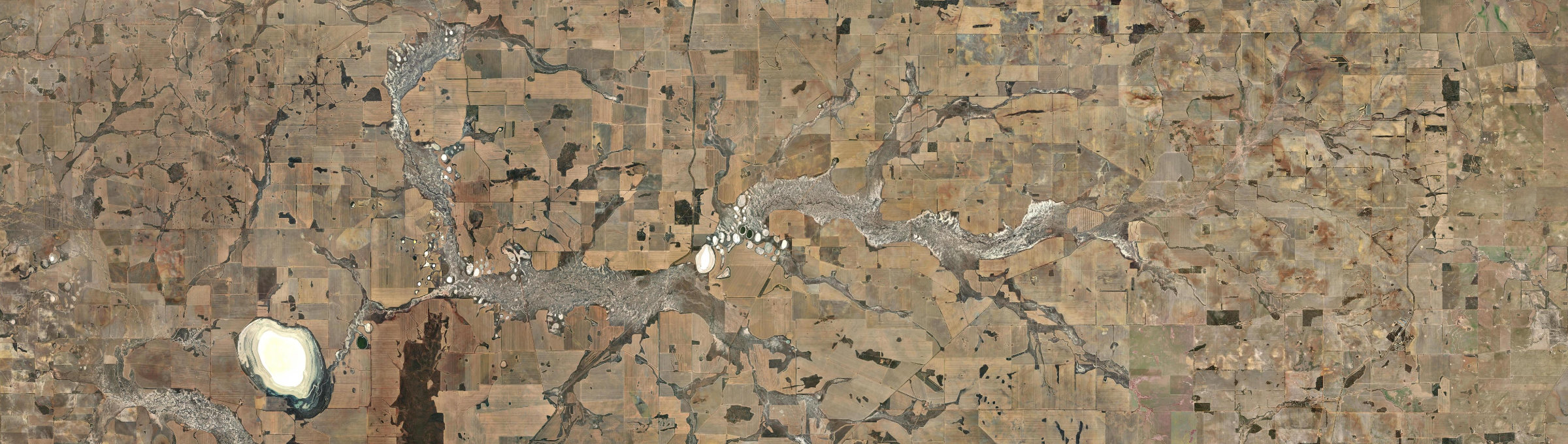 Aerial view of Kondut, WA