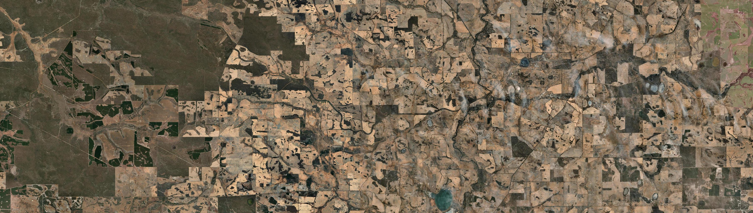 Aerial view of Duranillin, WA