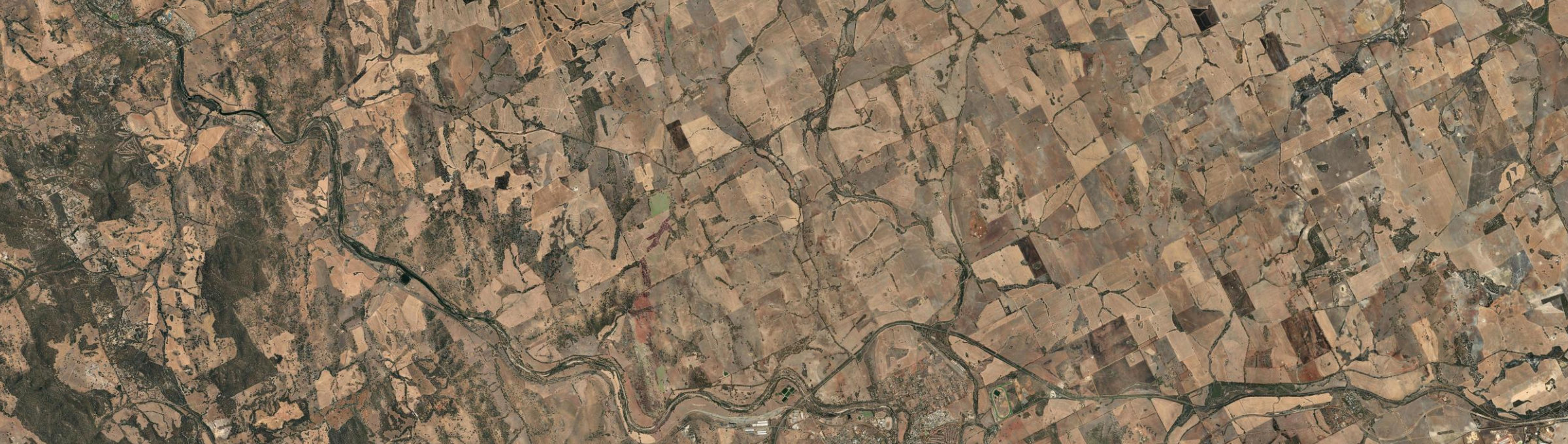 Aerial view of Irishtown (WA), WA
