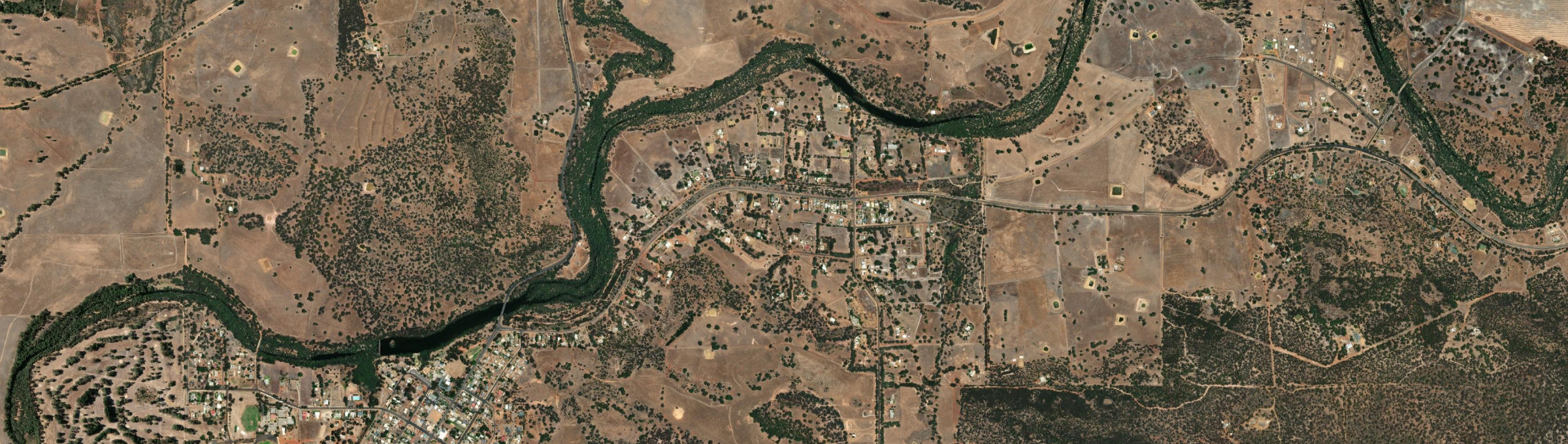 Aerial view of Ranford, WA