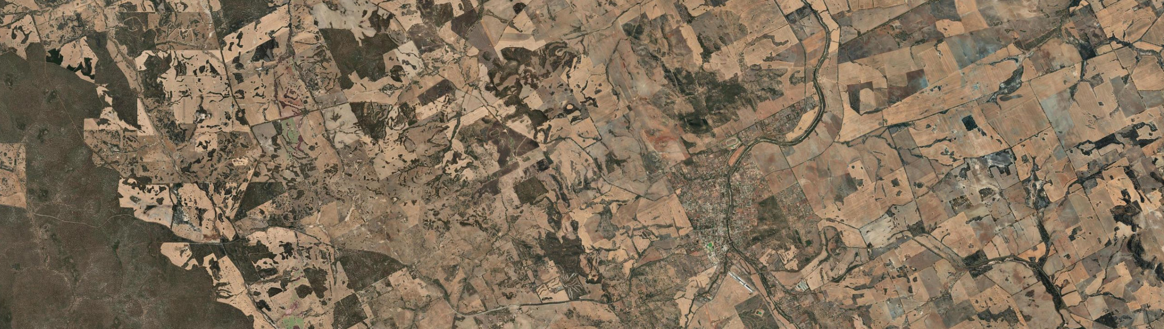 Aerial view of Daliak, WA
