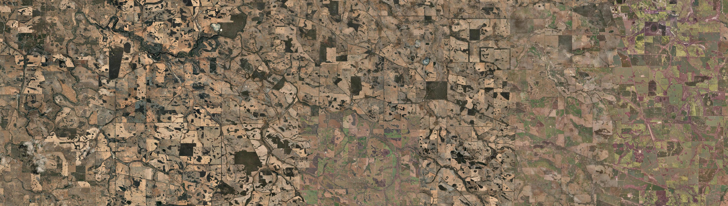 Aerial view of Changerup, WA
