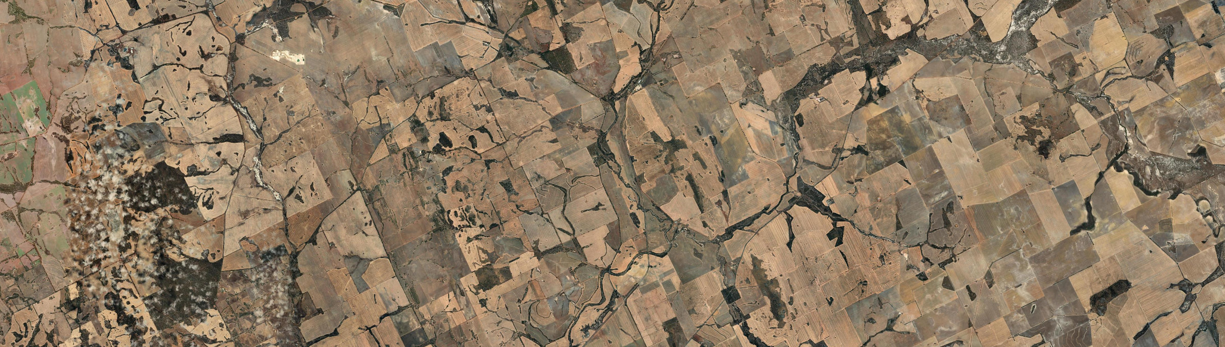 Aerial view of Jennacubbine, WA