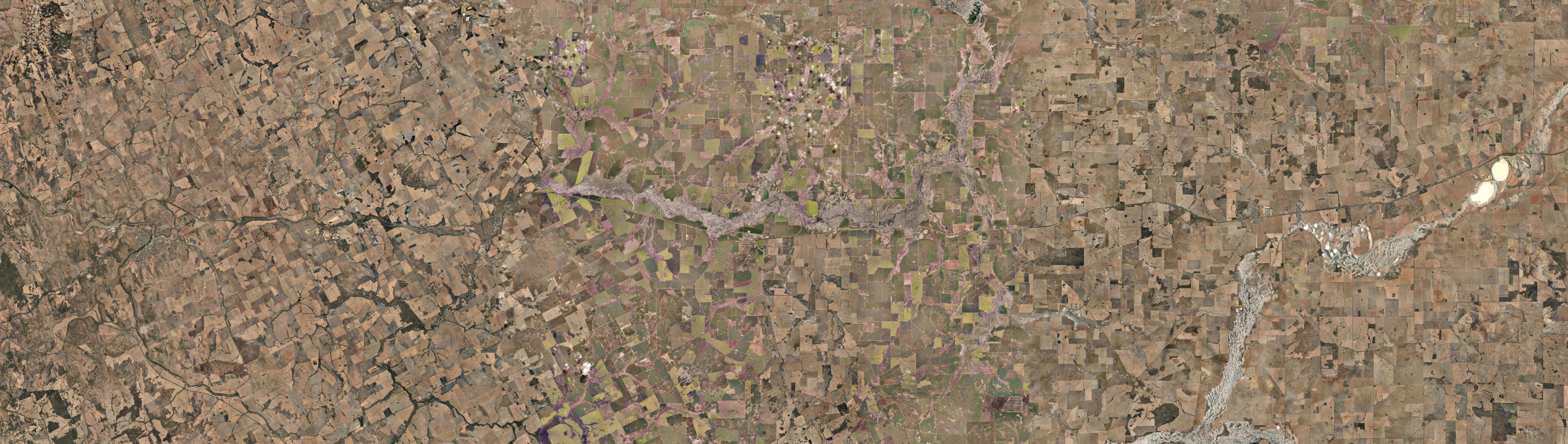 Aerial view of Cunderdin, WA